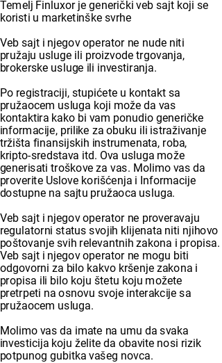 Prozor za rizik na mobilnom telefonu